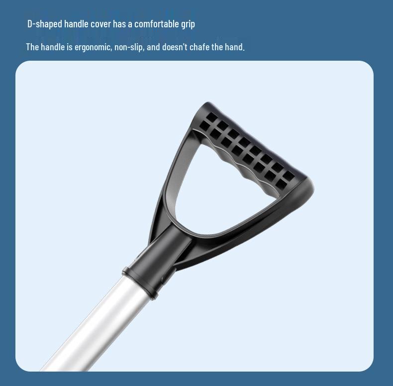 Съемная утолщенная автомобильная лопата для уборки снега