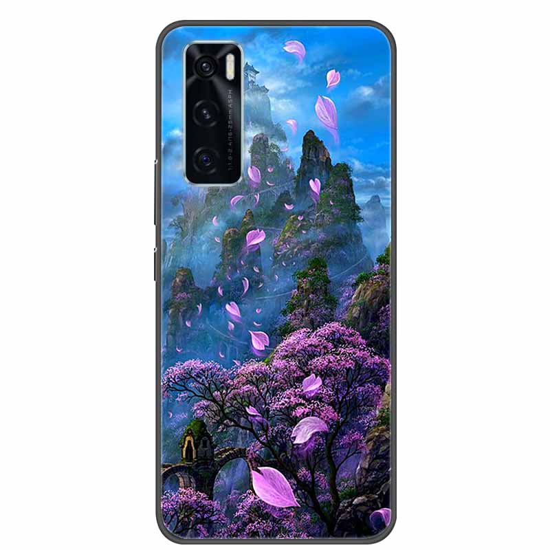 Чехол для Vivo Y70 Мраморный Мягкий Силиконовый Задние Чехлы для Телефона Vivo Y70 для Vivo Y70 Y 70 VivoY70 Coque Funda Милый Мультяшный