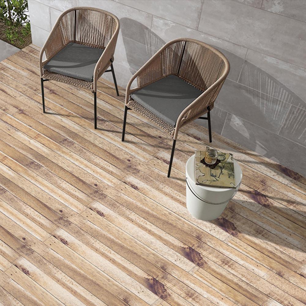 20x50cm Adhesive Tile Art Floor Wall Decal Sticker DIY Kitchen Bathroom Decor 