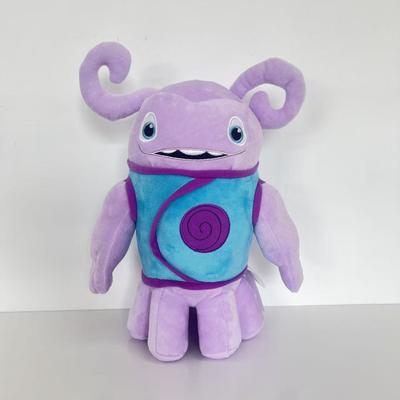 Забавные плюшевые куклы Dreamworks Дом Праздничная Игра Фиолетовый Инопланетянин Набитая Кукла Высота 30 см Подарки на День Рождения Игрушки для Украшения Комнаты