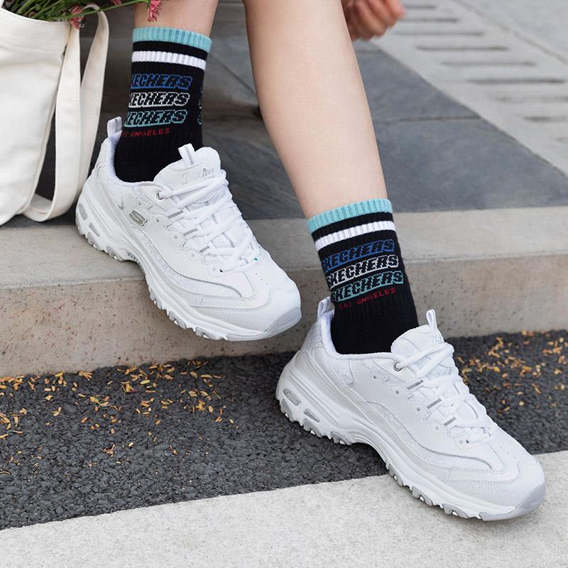 Skechers D'LITES Белые Женские 11959-WHT
