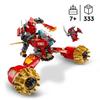 LEGO NINJAGO 71830 La moto tempête du robot de Kai - Jouet de construction pour enfants