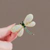 Dragonfly Brooch Female Ins Trendy Personalized Suit Accessories Jacket Versatile Anti-Light Pin Accessories
