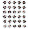 30 PCS Archery Target Paper Recurve Compound Pulley Bow Full Ring Shooting Target Papers