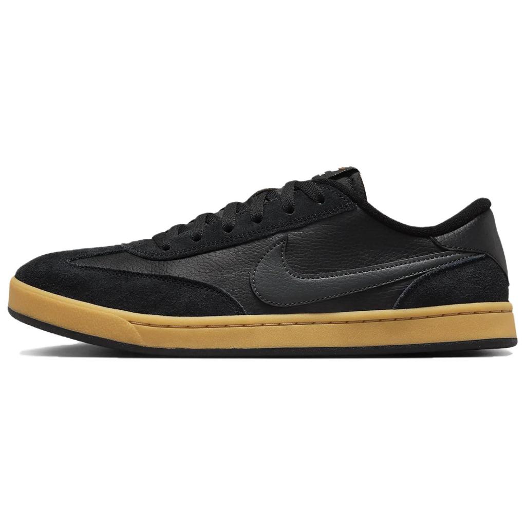 Nike FC Classic SB Black Anthracite Men Sneakers Vivid-Orange 909096-008