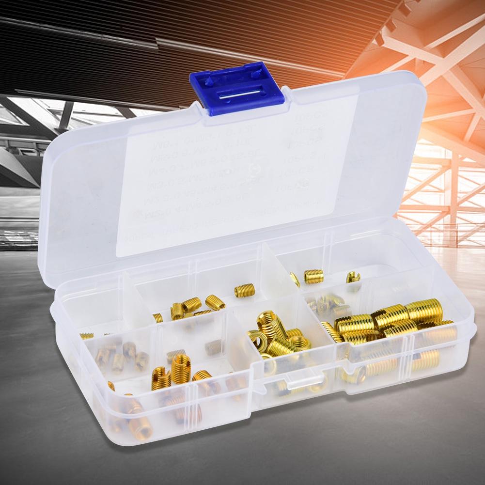 60 шт. 302 Тип углеродистой стали Саморезы Резьбовые Вставки Аксессуары