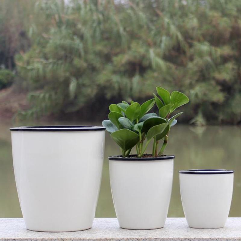 Automatic Water-Absorbing Succulent Flower Pot Hydroponic Basin Fleshy Flowerpot