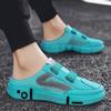 2026 summer new mesh half-drag board shoes men's cool slippers bag head half slippers hollow breathable men's shoes