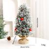 Mini Nobel Pine Christmas Tree Ornament with Red Berry Decoration