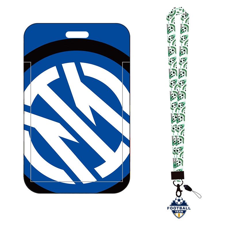 Work Permit Bank Card Card Sleeve with Lanyard Exhibition Work Card Badge