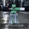 Pressure Foam Sprayer Pot Refillable with Stainless Steel Chamber Portable for