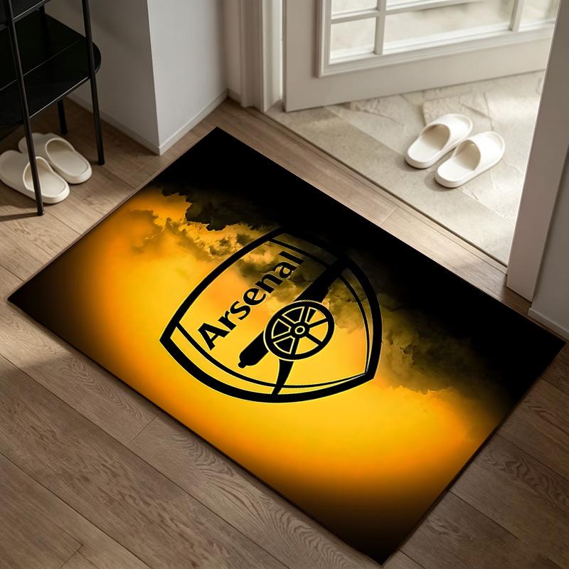 Arsenal A rug suitable for office chair areas living rooms and computer desks perfect for home offices and an ideal holiday gift