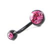 [H9348] - Body Piercing 'Essentiel' Titanium Pink 1-6x10 Mm