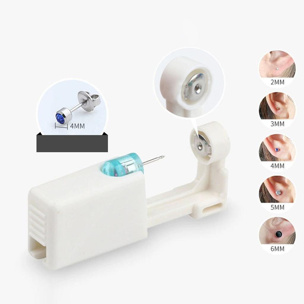 Disposable Automatic Ear Piercing Gun Kit Professional Stainless Steel 2nd Gen Ear Piercing Kit