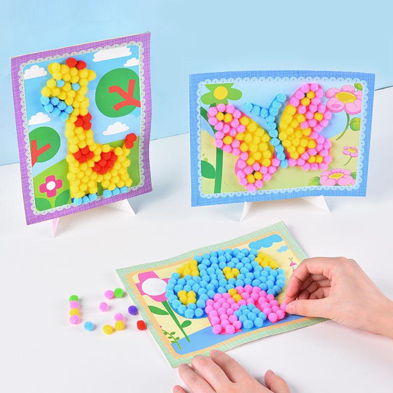 100 шт. 15-25 мм разноцветные помпоны DIY куклы одежда ручной работы материал мягкие пушистые помпоны шары для DIY детские игрушки аксессуары