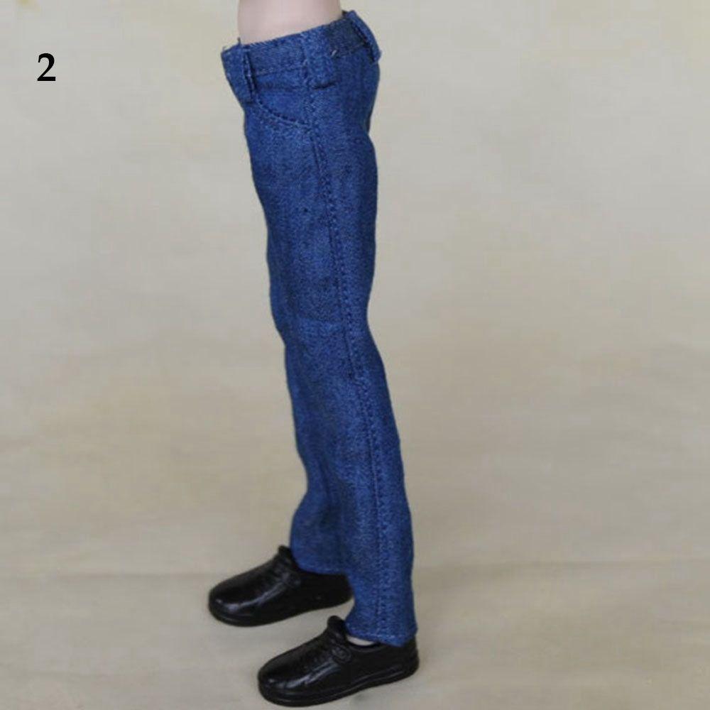 Детские игрушки Одежда для куклы Одежда для куклы-мальчика Джинсы Брюки Повседневный вязаный свитер Кукольное пальто