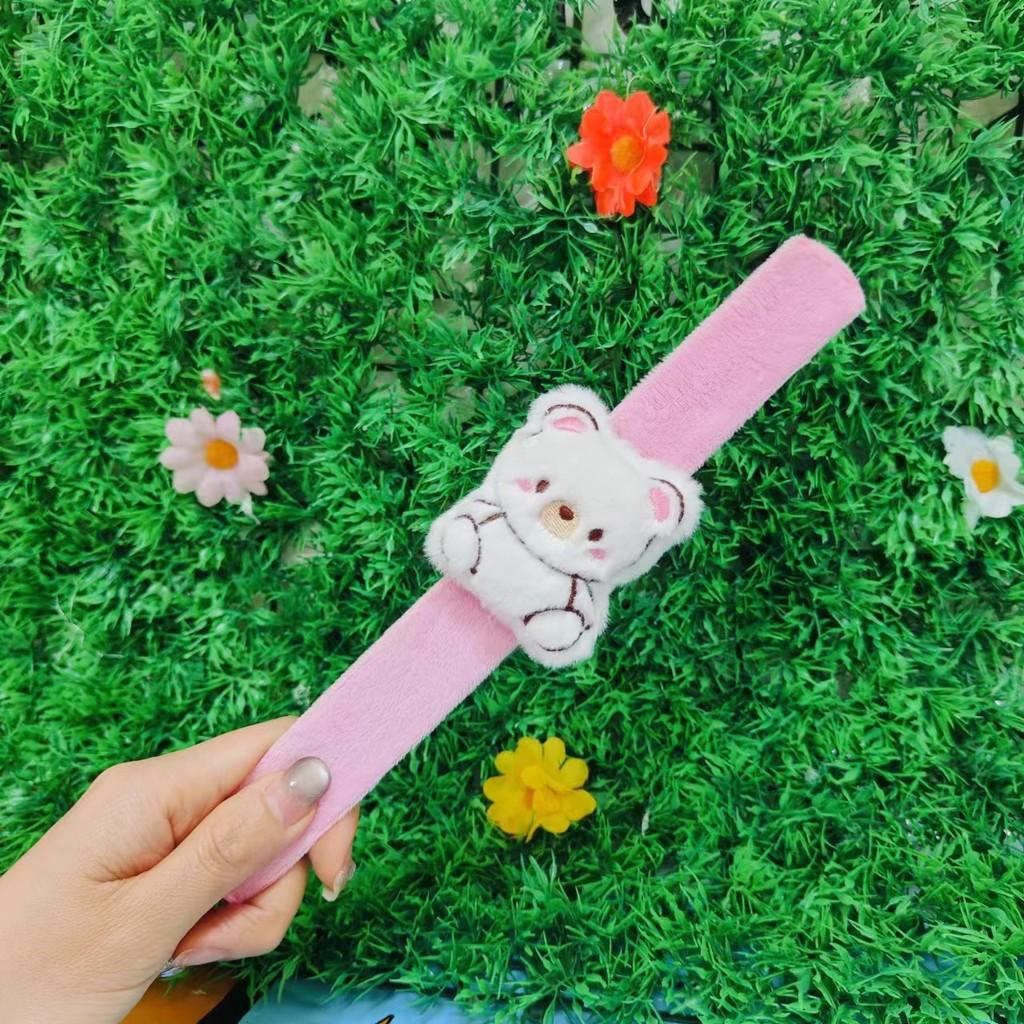 Cloud Plush Cartoon Kids Wrist Wrap With Custom Design For Creative Birthday Gifts