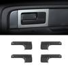 Декоративная накладка на рамку ручки внутренней двери для Ford F-150 2009-14, углеволокно
