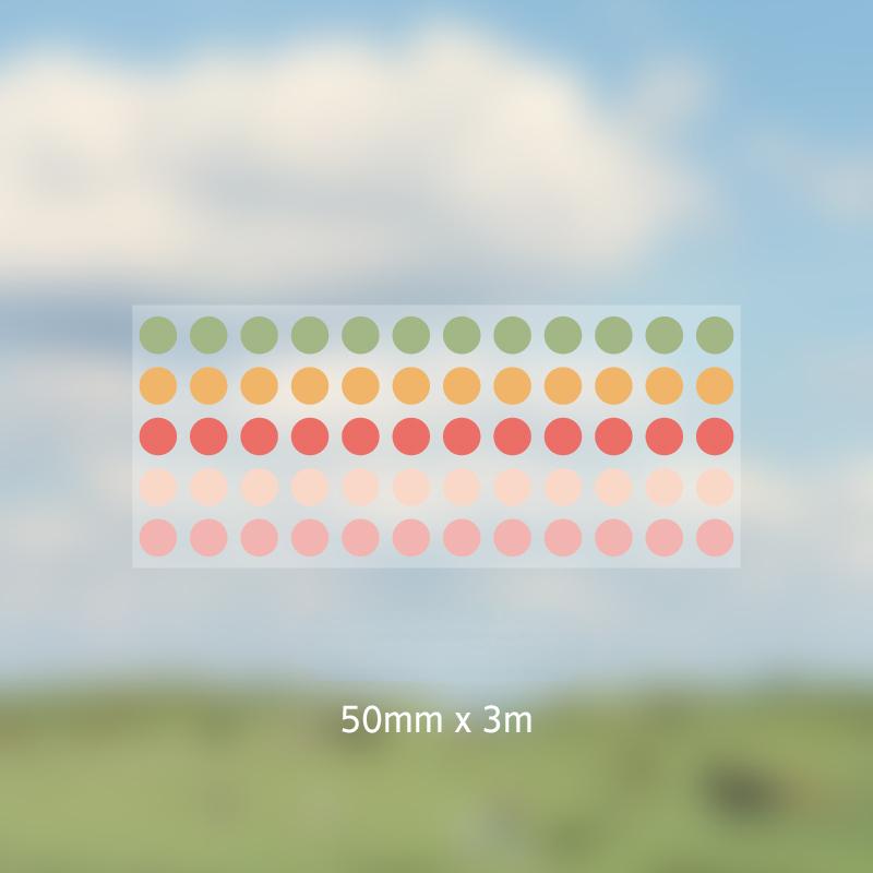 5*300 см красочные точки декоративная клейкая лента Васи малярная лента DIY Стикеры для скрапбукинга этикетка канцелярские принадлежности