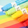 Водонепроницаемый акриловый маркер 12 цветов с широким наконечником для художественных студентов, DIY, рисования, граффити, акриловый пигмент