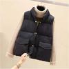 Vest Female Student Korean Version Winter Outerwear Down Vest Short Cotton Jacket Women Loose Autumn Style