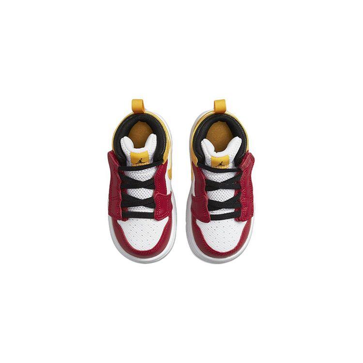 Air Jordan 1 Mid Alt Детские Белый Университетский Красный Золотой DJ6250-067