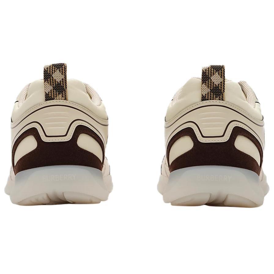 Burberry Matrix Low top Casual Shoes Men's Porcelain White 81195381