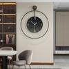 Creative Modern Art Wall Clock for Living Room and Porch
