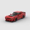 Технический Скоростной Автомобиль MOC Городской Гоночный Автомобиль Ралли Строительные Блоки Набор Кирпичей Ретро Украшение DIY Игрушки Для Детей Взрослых Подарки на День Рождения
