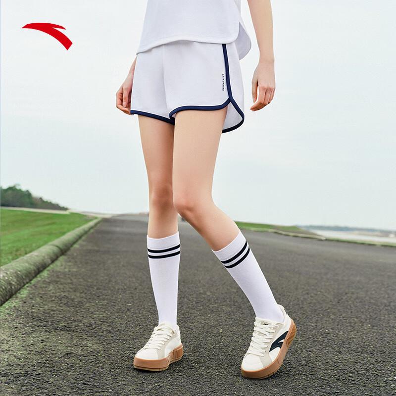 Anta High-Waisted Summer College Style Athletic Shorts