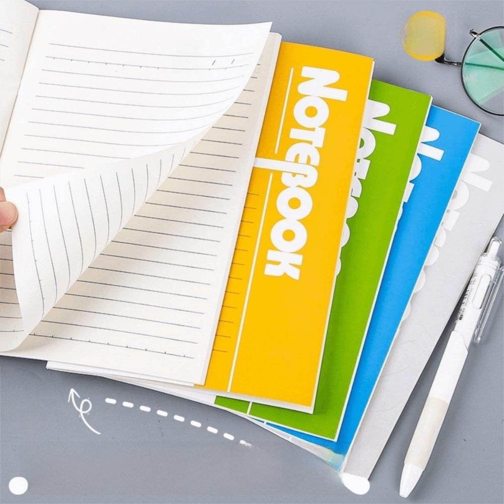 Soft Cover Notepad Thick Lined School Stationery High Quality Hardcover  Students