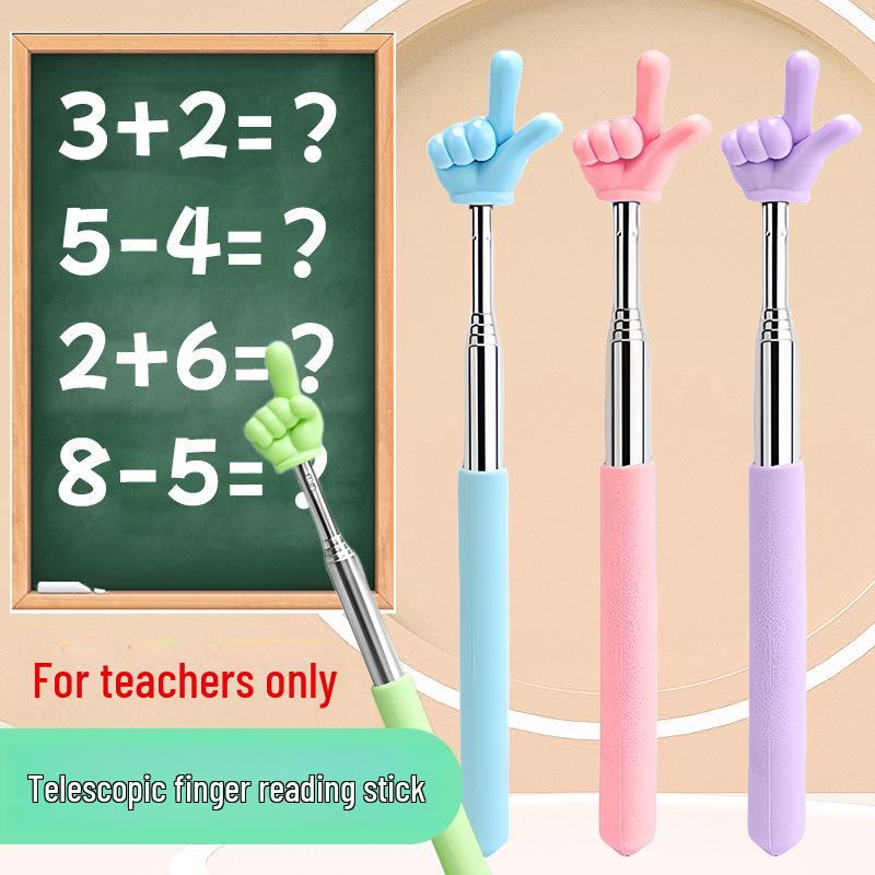 Выдвижная палочка для чтения с помощью пальцев для учителей для детей