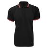 Kustom Kit Mens Tipped Piqué Short Sleeve Polo Shirt