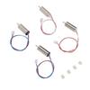 4PCS 716 Motor Terminals with 4 Gears Aluminum Alloy Metal Motor Terminal for E88 Quadcopter