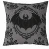 Домашний Декор Готический Узор Летучей Мыши Декоративные Наволочки с Узором Наволочка для Подушки Подходит для Дивана Спальни Автомобиля Наволочка для Подушки