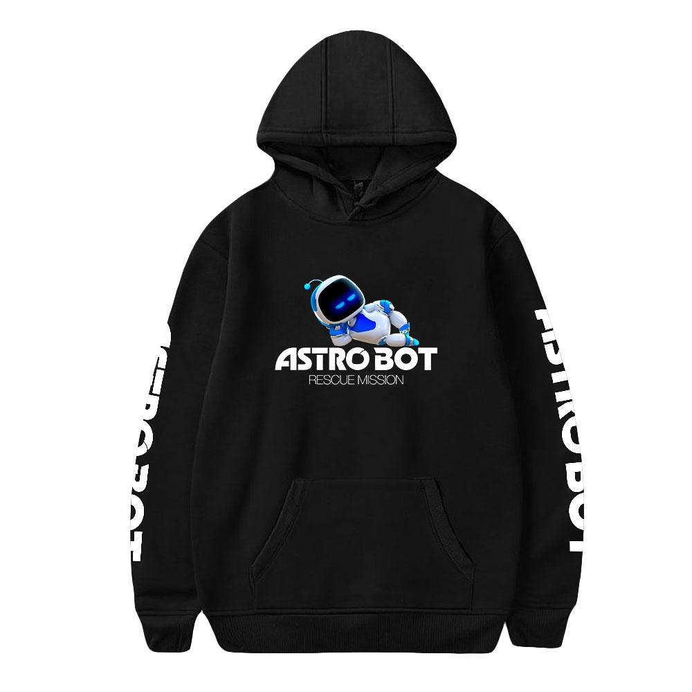 Мужские и женские толстовки с капюшоном Astro Bot Аниме-толстовки Аниме-стритвэйр Харадзюку Повседневные толстовки с капюшоном с принтом