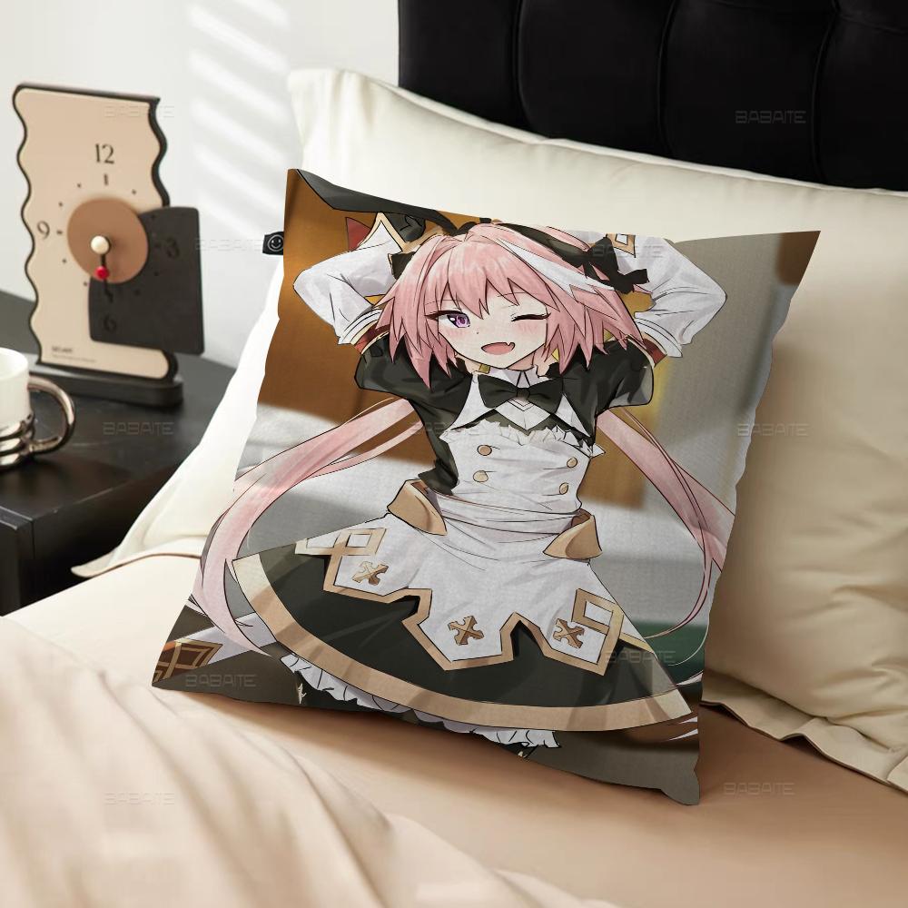 Аниме Милый Fate Apocrypha Астольфо Наволочка Мультяшный Подарок Чехол на Подушку Спальня Дом Диван Стул Сиденье Декор Наволочка