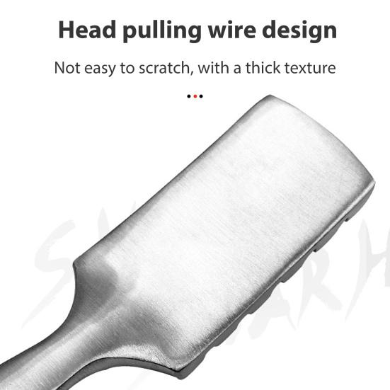 Удалитель рыбной чешуи из нержавеющей стали с 24 клиновидными зубьями пилы, эргономичная ручка, ручная рыбочистка, инструменты для удаления чешуи, кухонные гаджеты