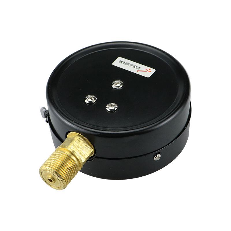 MAIRUIKESI High Quality Dry Pressure Gauge 100mm 0-600bar Black Steel Case For Fuel Air Water Hydraulic Tester