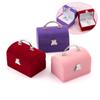 Small Box Velvet Box Necklace Display Box Cute Bear Gift Box Container Case for Packaging