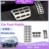 Car Brake Foot Pedals for Hyundai I20 N BC3 BI3 2024 2024 2024 Accelerator Rest Pedal Covers Pads No Drilling Interior Acessorie