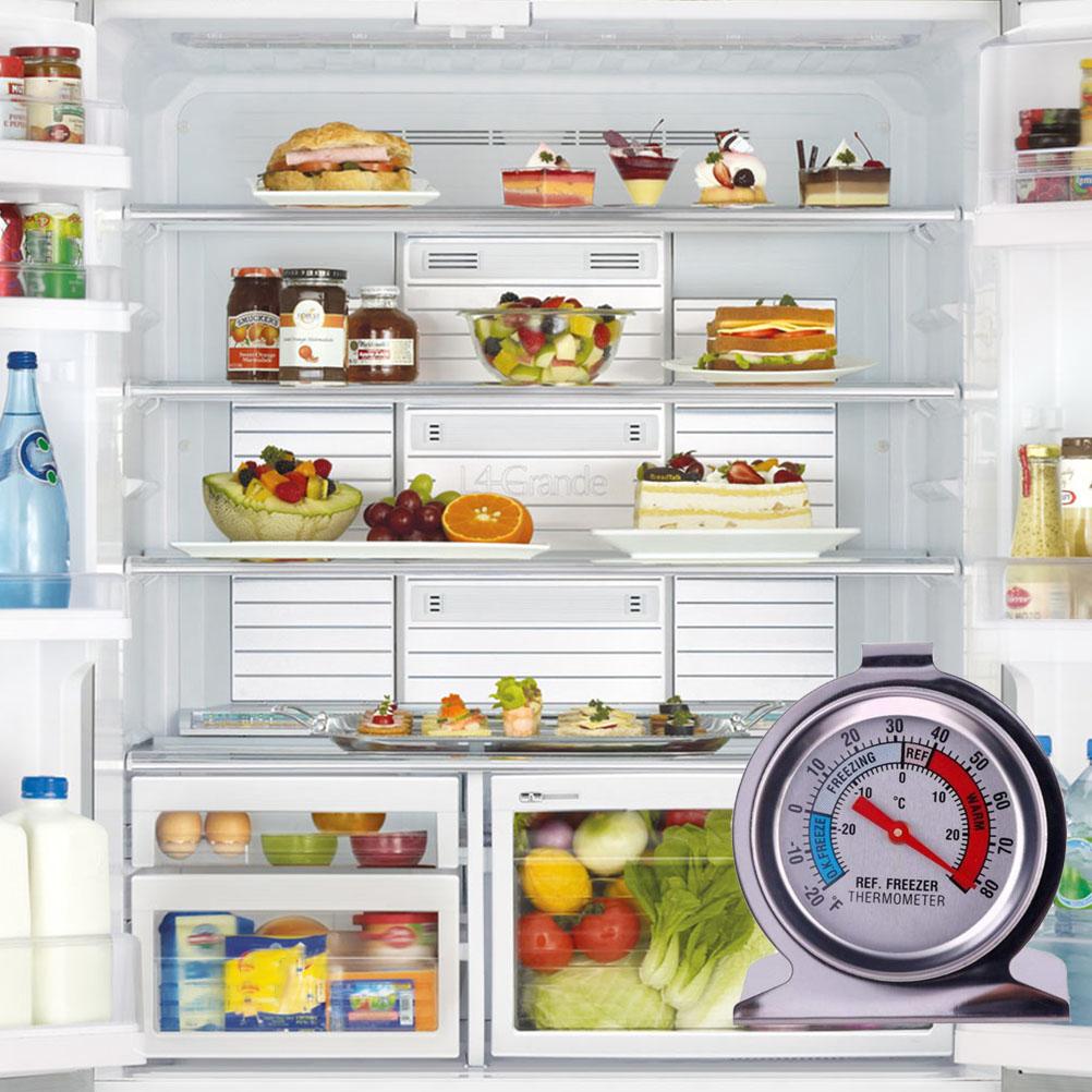 Термометры для холодильника с большим циферблатом, термометр для холодильника и морозильника с крючком