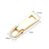 New Universal DIY Metal Zipper Slider Zipper Head Removable Bag Accessories Sewing