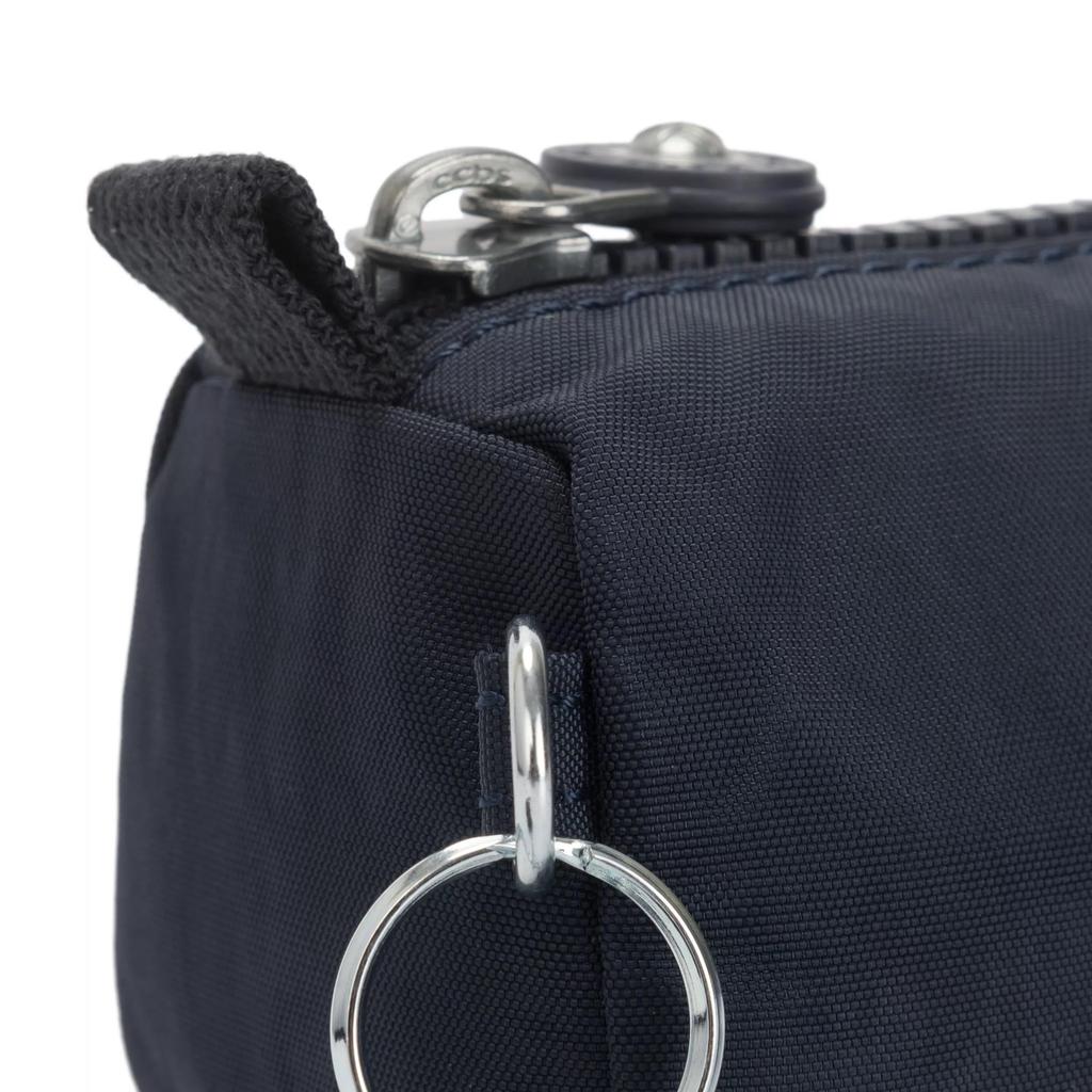 Kipling Freedom True Blue x x Freedom Pencil Pouch S Zip Waterproof Pen Case Women's Pouch, Tone, 8.75"L 2.5"H 2.5"D, Women's