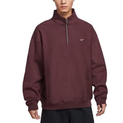 Толстовка Solo Swoosh Минималистичная Удобная Однотонная С воротником-стойкой Мужская толстовка HV1095-652