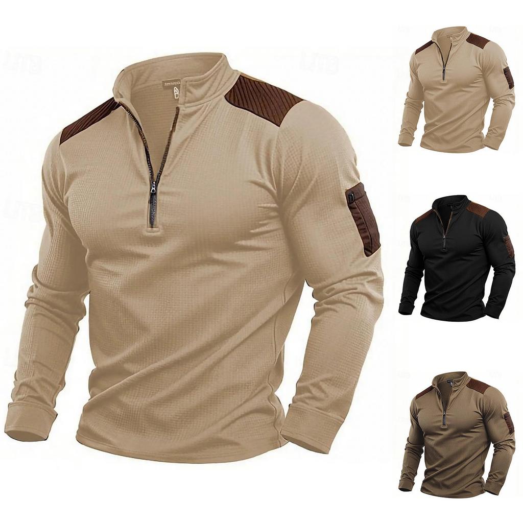 Мужские ковбойские классические винтажные графические западные толстовки с длинным рукавом на молнии до середины груди, ретро, теплые