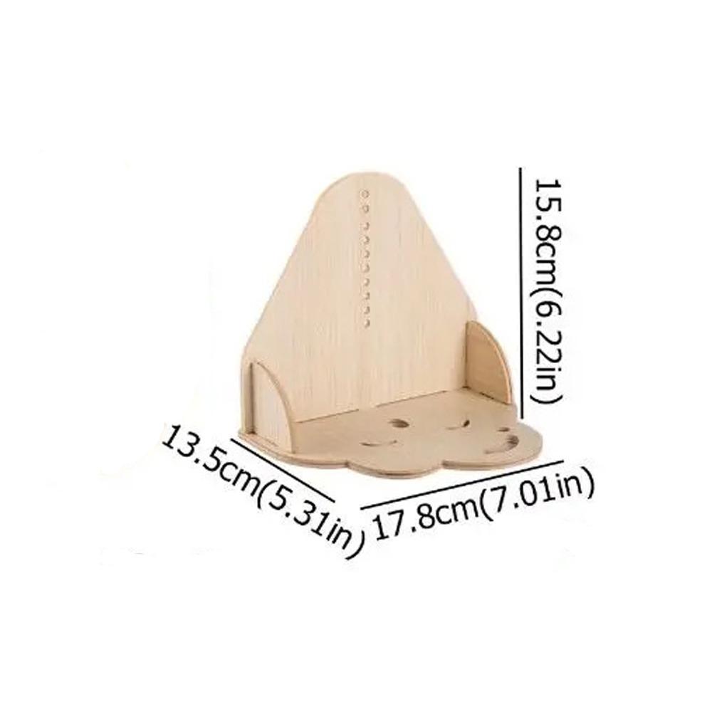 Новое DIY деревянное беговое колесо Съемное бесшумное колесо для тренировок Игрушка для тренировок для хомяка