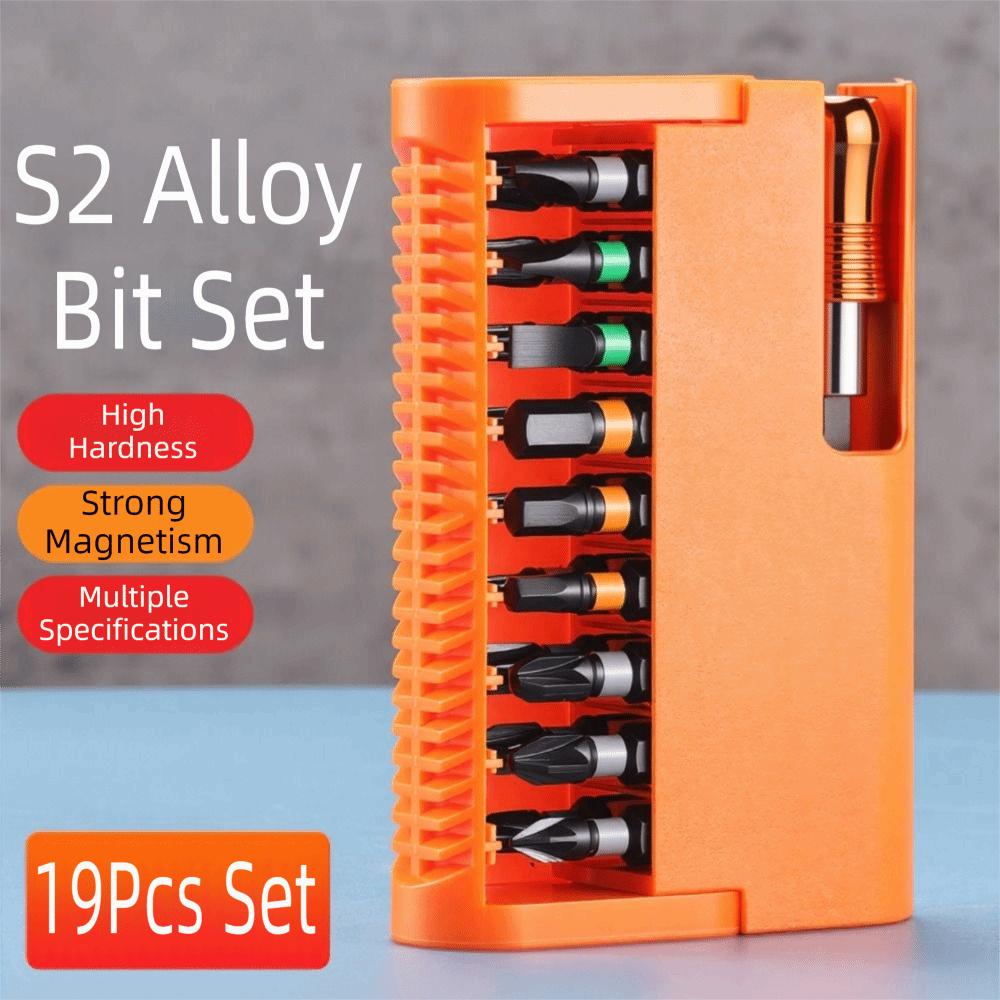 High Hardness Magnetic Screwdriver Set Multi Functional Portable Magnetic Screwdriver Bits Set Bit Drive Set