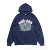 SP5DER 555555 Web Print Hoodie Unisex Casual Sweatshirt