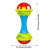Мягкая резиновая погремушка и мячик для прорезывания зубов для детей от 0 до 12 месяцев